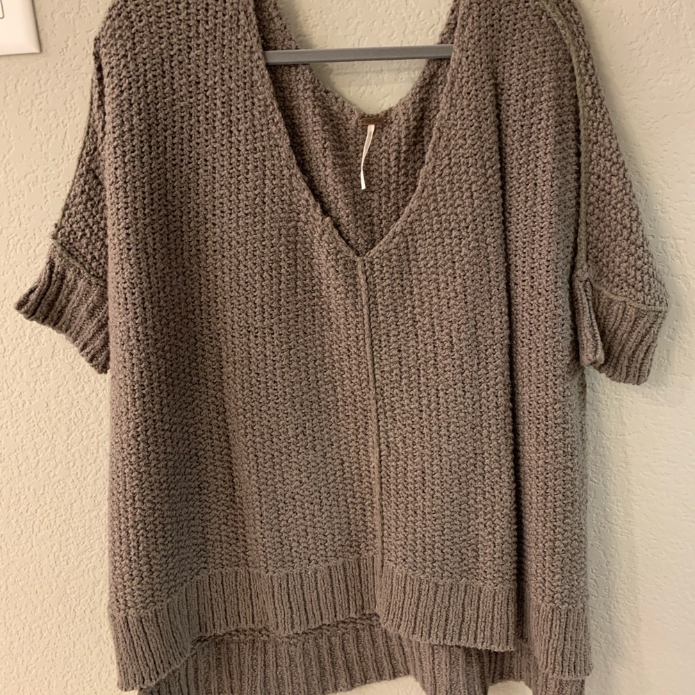 Free People Olive Sweater